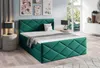 Bett mit Matratze und Lattenrost HALKA – 180x200, grün 1 + Produktbild-Vorschau 1