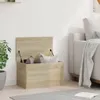 vidaXL Truhlica Sonoma dub 60x35x35 cm materiál na báze Náhľad obrázku produktu 3
