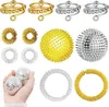 Igelball Akupressur Ring Akkupressurringe Skills Set Mit Produktbild-Vorschau 1