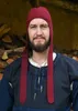 Gefütterte Mittelalter Bundhaube, Uni, Canvas, versch. Produktbild-Vorschau 4