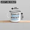 Trendation - Taucher Emaille Tasse Geschenk Emaille Emaille Produktbild-Vorschau 4