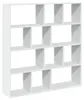 vidaXL Bücherregal Weiß 132x29x141,5 cm Holzwerkstoff Produktbild-Vorschau 5