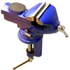Kraftmann 3056 Morsa da banco Morsa da 60 mm girevole con Anteprima dell’immagine prodotto 1