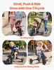 Triciclo VEVOR per bambini da 1,5 a 5 anni, con manubrio di Anteprima dell’immagine prodotto 6