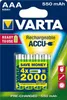 Varta Akku RECHARGE Power    AAA HR03  550mAh           Produktbild-Vorschau 7
