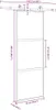 vidaXL Porta scorrevole con rubinetto 76x205 cm in vetro Anteprima dell’immagine prodotto 8