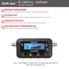 DUR-line SF 2460 Pro - Digital Satfinder - präzises Produktbild-Vorschau 2