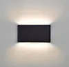 MODERNE LED Außenleuchte Außenwandleuchte IP54 schwarz 12W Produktbild-Vorschau 2