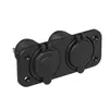 Doppel Einbau Steckdose 2x2100mA Einbausteckdose DIN + USB Produktbild-Vorschau 3