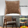Dekokissen LILLI BIG CORD Velour mit Reißverschluss 60x60cm Produktbild-Vorschau 4