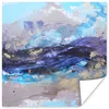 MuchoWow® Poster Abstrakt - Grau - Blau - Farbe 75x75 cm - Produktbild-Vorschau 1