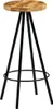 vidaXL Tabouret de bar 4 pcs. Bois massif de manguier Voir les images du produit 2