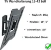 TV Fernseher & Monitor Wandhalterung A06 Halter für 13-42 Produktbild-Vorschau 2