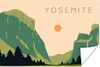MuchoWow® Poster Park - Kalifornien - USA - Yosemite - Produktbild-Vorschau 1