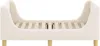 vidaXL Kinderbettgestell mit Kopfteil Creme 70 x 140 cm Produktbild-Vorschau 6