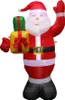 1,5 M Vianočná nafukovacia dekorácia Santa Claus Vonkajšia Náhľad obrázku produktu 1