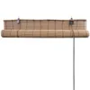 vidaXL Bambusová roleta 140x220 cm hnedá Náhľad obrázku produktu 4