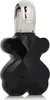 A black perfume bottle with a silver cap. Podgląd zdjęcia produktu