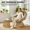 Sada záhradného nábytku Outsunny, 3-dielna, bistro sada Náhľad obrázku produktu 5