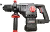 A black and red cordless rotary hammer drill is shown against a white background. Produktbild-Vorschau