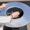 Braciere barbecue con vano portaoggetti, Ø59cm , Nero Anteprima dell’immagine prodotto 6
