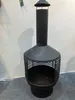 Gartenkamin Metall 41x105cm - Freistehender Außenkamin für Produktbild-Vorschau 3