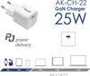 Ładowarka USB AK-CH-22 USB-C PD 5-12V / max. 3A 25W Quick Podgląd zdjęcia produktu 5