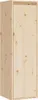 A tall, narrow, single-door wooden cabinet. Voir les images du produit