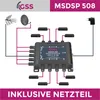 GSS MSDSP 508 Multischalter mit Netzteil  - 8 Teilnehmer 1 Produktbild-Vorschau 2