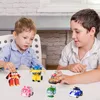 6in1 Cartoon Robotcar Modell Spielzeug Roboter Action Figur Produktbild-Vorschau 2