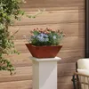 vidaXL Garten-Pflanzgefäß Rostig 35 x 35 x 15 cm Produktbild-Vorschau 4