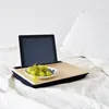 Kikkerland iBED Lap Desk - Drevo Náhľad obrázku produktu 3