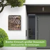 banjado Design Briefkasten Stahl schwarz mit Zeitungsfach Produktbild-Vorschau 5