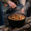 FireRocket Dutch Oven 6qt 5,5L ohne Füße Premium Gusseisen Produktbild-Vorschau 6