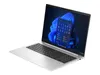 A silver HP EliteBook laptop is shown from a diagonal angle against a white background. Produktbild-Vorschau