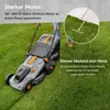 VonHaus 1800W Rasenmäher Elektro, 52L Fangkorb, 430mm Produktbild-Vorschau 6