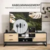 HOMCOM TV Mobile TV con armadio, cassetti e 2 ripiani Anteprima dell’immagine prodotto 6
