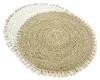 Bazar Bizar Set de table herbe de mer et coquillage marron Voir les images du produit 5