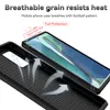A close-up view of a phone case with a phone inside, highlighting its features. Produktbild-Vorschau