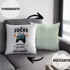 Trendation - Lustige Gamer Deko-Kissen mit Füllung 40x40 Produktbild-Vorschau 2