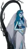 A figurine of Emily the Corpse Bride standing next to a dark, gnarled tree. Náhled obrázku produktu
