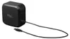 A black Brother P-Touch Cube Plus label maker is shown connected to a USB cable. Náhled obrázku produktu