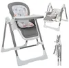 Baby Vivo 3in1 Kinderhochstuhl / Babywippe höhenverstellbar Produktbild-Vorschau 1