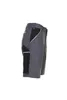 A side view of a pair of gray and black shorts. Produktbild-Vorschau