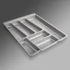 ORGA-BOX II Besteckeinsatz grau 462 x 355 mm für 45 cm Produktbild-Vorschau 2