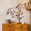 Große Malschablonen M 43x64 cm, Pferde Tier Muster, Produktbild-Vorschau 2