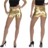 Hotpants gold kurze Hose Gogo 20er Jahre Kostüm-Zubehör für Produktbild-Vorschau 2