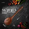 LAYBA cucchiaio da cucina in teak (24 cm) - resistente al Anteprima dell’immagine prodotto 5