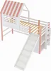 Letto per bambini Sweiko 90 x 200 cm Design a soppalco con Anteprima dell’immagine prodotto 7