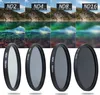 Four camera lens filters are displayed in the foreground, with four corresponding landscape images showing the effect of each filter in the background. Náhled obrázku produktu